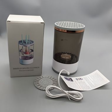 Dispozitiv Portabil de Curatare a Pensulelor de Machiaj, Flippy, Potrivit pentru Pensule de Diferite Dimensiuni, 5V, 7000RPM, Vi
