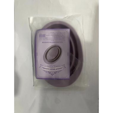 Accesoriu din silicon pentru curatarea accesoriilor makeup, pensule, buretei, 14.5 x 11,5 cm, 2 moduri de utilizare, pliabil, mo