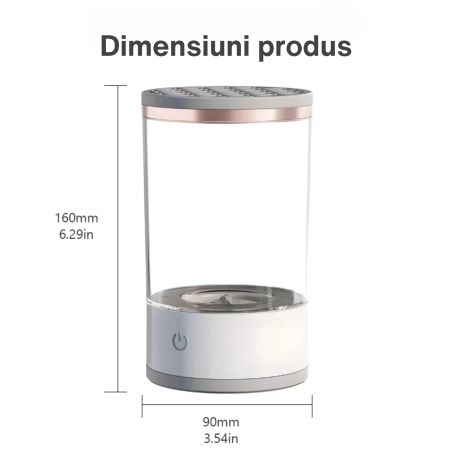 Dispozitiv Portabil de Curatare a Pensulelor de Machiaj, Flippy, Potrivit pentru Pensule de Diferite Dimensiuni, 5V, 7000RPM, Vi