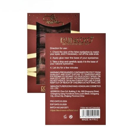 Set 4 Perechi de Gene False, KEVIN &amp; COCO, Marimea 2