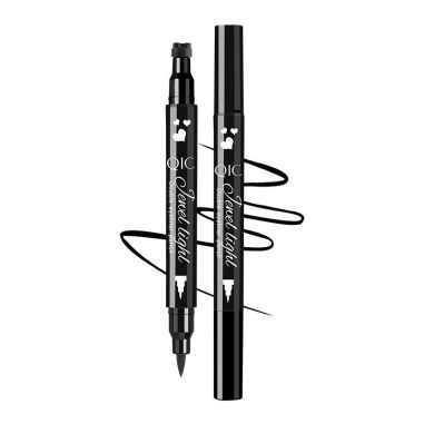 Tus Lichid pentru Ochi, Flippy, 2 Capete, Eyeliner si Stampila Inima, Pentru Ochi si Corp, 50 g, Rezistent la Apa, 12.7 x 3 cm, 