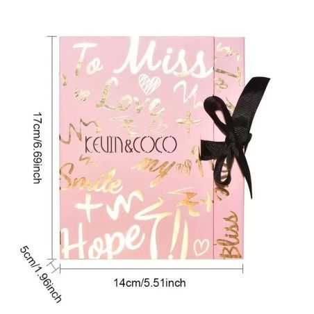 Set cosmetice Kevin&Coco, 4 Lip gloss, paleta farduri 40 culori nuante nude / rose, cutie cadou, Fara Sulfati, Pudra Compacta, C