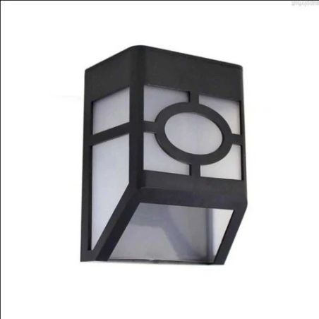 Lampa solara cu senzor Geometric, IP65, Lumina Alb rece, Flippy