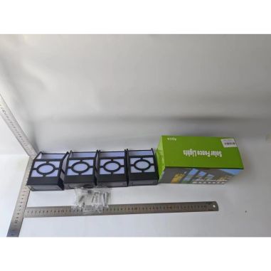 Lampa solara cu senzor Geometric, IP65, Lumina Alb rece, Flippy