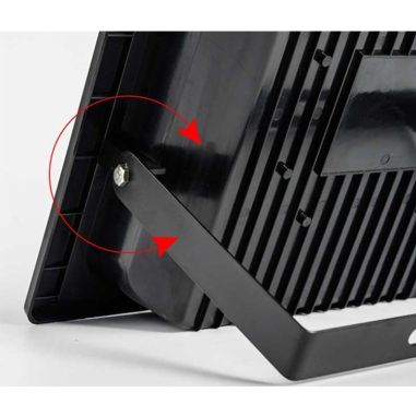 Proiector LED/Lampa solara de exterior Flippy, 22 cm x 27 cm, Rezistent la Apa IP67, cu Panou Solar, 248 LED SMD, 150 W, Senzor 