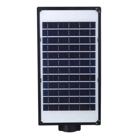 Lampa solara stradala Flippy, cu suport de prindere si telecomanda, senzor de miscare si lumina, 96 LED-uri, IP65, ABS, 5AH, 100