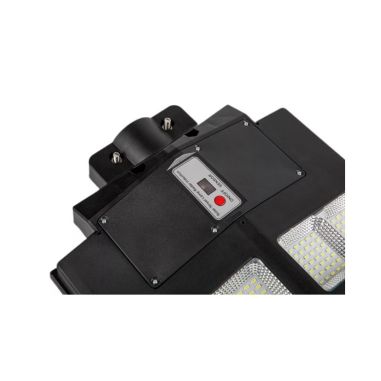 Lampa solara stradala Flippy, cu telecomanda, senzor de miscare si lumina, suport prindere, 800 LED-uri, IP65, ABS, 25AH, 500W, 