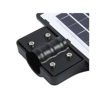 Lampa solara stradala Flippy, cu telecomanda, senzor de miscare si lumina, suport prindere, 180 LED-uri, IP65, ABS, 10AH, 200W, 