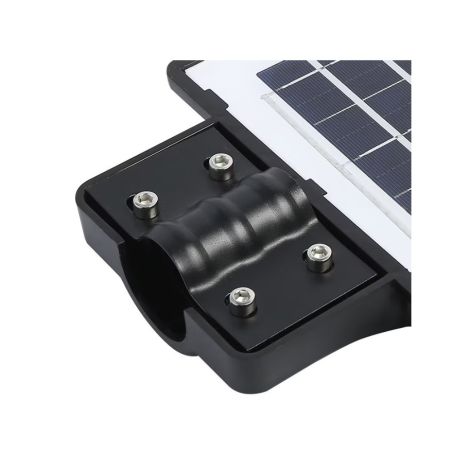Lampa solara stradala Flippy, cu telecomanda, senzor de miscare si lumina, suport prindere, 180 LED-uri, IP65, ABS, 10AH, 200W, 