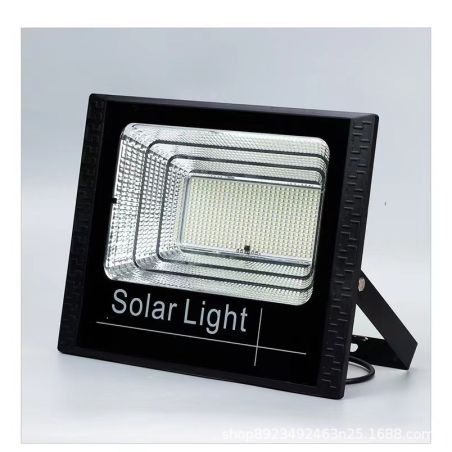 Proiector LED SMD 800W cu incarcare solara Flippy, panou solar, cu telecomanda, suport prindere, material ABS, 14AH, 1032 LED-ur