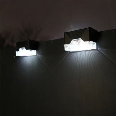 Aplica solara LED Flippy, ABS/Policarbonat, rezistenta la apa IP65, pentru trepte, borduri, terasa, 1.2V, 600mah, 7.9 x 5 cm, lu