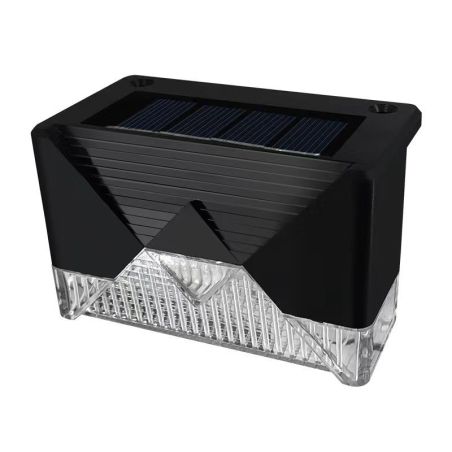 Aplica solara LED Flippy, ABS/Policarbonat, rezistenta la apa IP65, pentru trepte, borduri, terasa, 1.2V, 600mah, 7.9 x 5 cm, lu