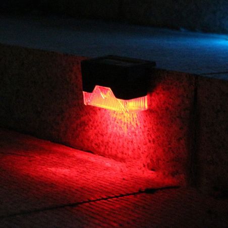 Aplica solara LED Flippy, ABS/Policarbonat, rezistenta la apa IP65, pentru trepte, borduri, terasa, 1.2V, 600mah, 7.9 x 5 cm, lu
