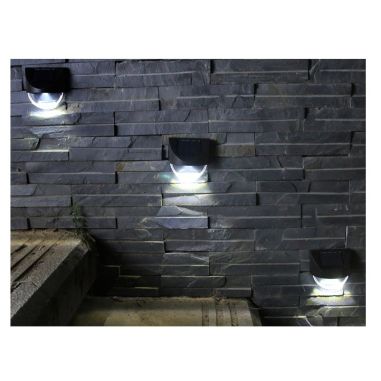 Aplica solara LED Flippy, ABS/Policarbonat, rezistent la apa IP65, 1 LED, pentru gradina, casa, balcon, terasa, 1.2V, 600mah, 8.