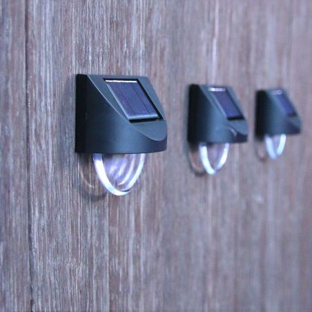Aplica solara LED Flippy, ABS/Policarbonat, rezistent la apa IP65, 1 LED, pentru gradina, casa, balcon, terasa, 1.2V, 600mah, 8.