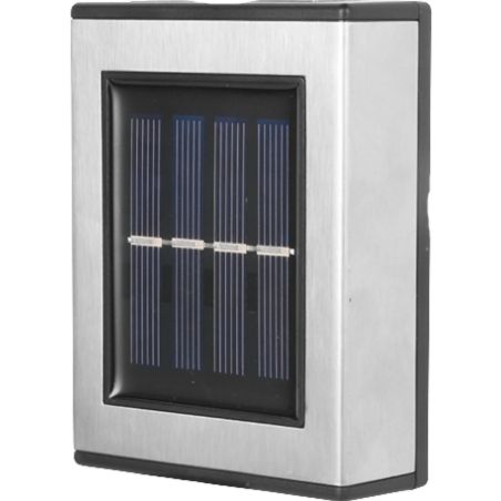 Aplica solara LED Flippy, ABS/Policarbonat, rezistenta la apa IP65, pentru trepte, borduri, terasa, 1.2V, 600mah, 10 x 7.5 x 3 c
