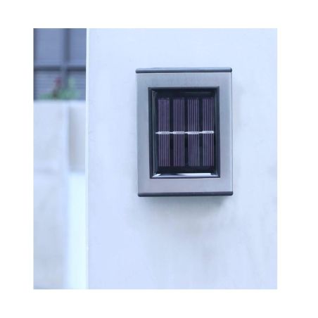 Aplica solara LED Flippy, ABS/Policarbonat, rezistenta la apa IP65, pentru trepte, borduri, terasa, 1.2V, 600mah, 10 x 7.5 x 3 c