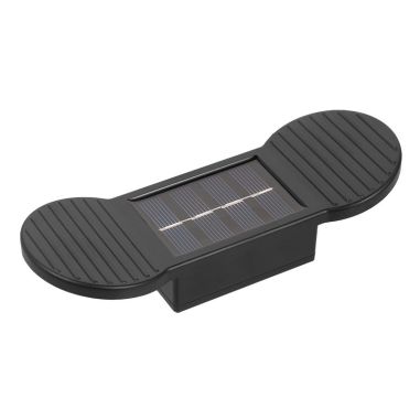 Aplica solara LED Flippy, ABS/Policarbonat, rezistenta la apa IP65, 2 LED-uri SMD, pentru perete, scari, 1.2V, 600mah, 16 x 5.9 