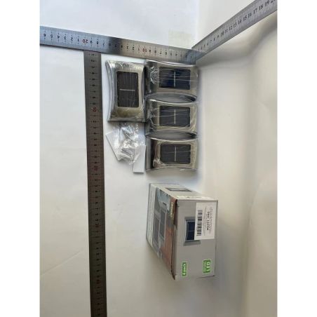 Aplica solara LED Flippy, ABS/Policarbonat, rezistenta la apa IP65, 6 LED-uri, pentru perete, trepte, borduri, terasa, 1.2V, 600