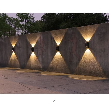 Lampa solara LED bidirectionala bicolora Flippy, comutator culoare led, IP65, rezistent la apa, baterie 1.5 V, 400mah, 2 LED-uri