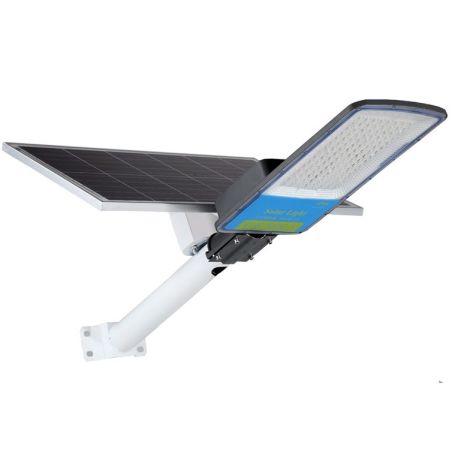 Lampa solara stradala Flippy, IP66, senzor de lumina, 240 LED-uri SMD, 3200 lm, panou 35W, putere 400W, autonomie 12-16 ore, tel