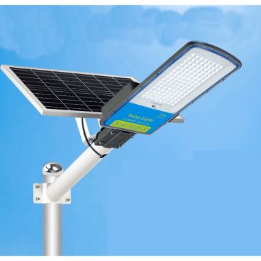 Lampa solara stradala Flippy, IP66, senzor de lumina, 240 LED-uri SMD, 3200 lm, panou 35W, putere 400W, autonomie 12-16 ore, tel