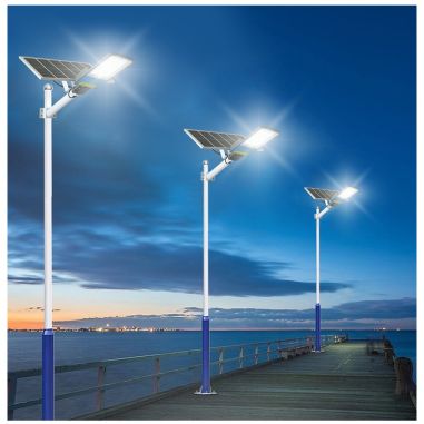 Lampa solara stradala Flippy, IP66, senzor de lumina, 240 LED-uri SMD, 3200 lm, panou 35W, putere 400W, autonomie 12-16 ore, tel