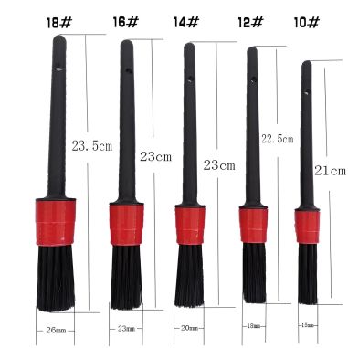 Set 17 Accesorii pentru Curatare Auto, Flippy, Interior si Exterior, 4 Capete pentru Bormasina, 5 Pensule, 3 Perii, 1 Laveta, 1 