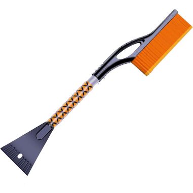 Perie de Zapada cu Racleta pentru Masina, Flippy, Multifunctionala, Demontabila, cu Maner Antiderapant, Aluminiu, Plastic, Fragm