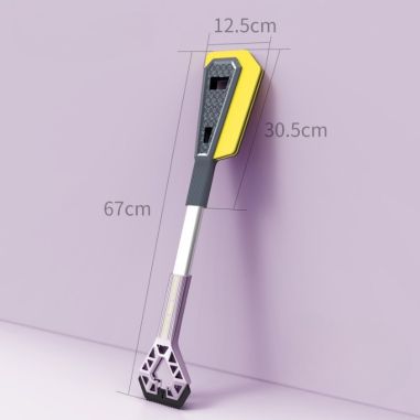Racleta Auto pentru Zapada cu Doua Capete, Flippy, Universala, Deszapezire Masina, cu Maner Lung, Ergonomica, Detasabila, pentru