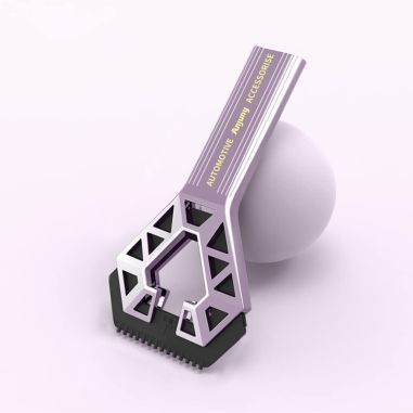 Racleta Auto pentru Zapada cu Doua Capete, Flippy, Universala, Deszapezire Masina, cu Maner Lung, Ergonomica, Detasabila, pentru