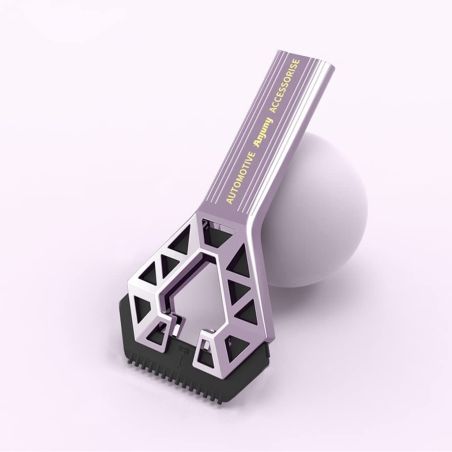 Racleta Auto pentru Zapada cu Doua Capete, Flippy, Universala, Deszapezire Masina, cu Maner, Ergonomica, Detasabila, pentru Geam