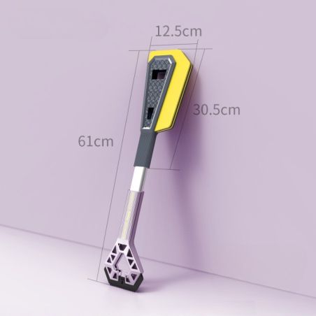 Racleta Auto pentru Zapada cu Doua Capete, Flippy, Universala, Deszapezire Masina, cu Maner, Ergonomica, Detasabila, pentru Geam