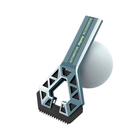 Racleta Auto pentru Zapada cu un Capat, Flippy, Universala, Deszapezire Masina, cu Maner, Ergonomic, Detasabila, pentru Geamuri 