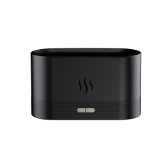 Difuzor de ulei esential cu flacara Flippy, aromaterapie, umidificator de aer, rezervor 180 ml, simulare efectelor de iluminare 