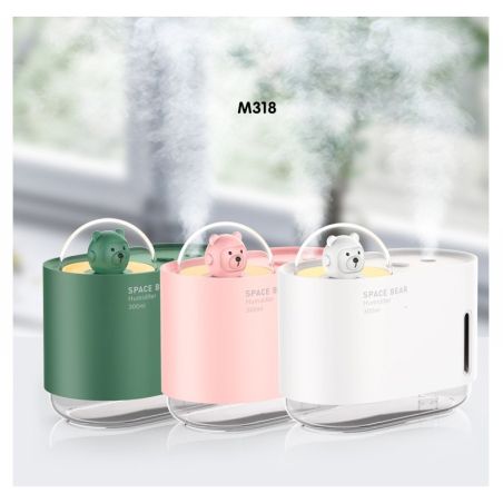 Umidificator Urs Spatial, Flippy, 300 ml, verde
