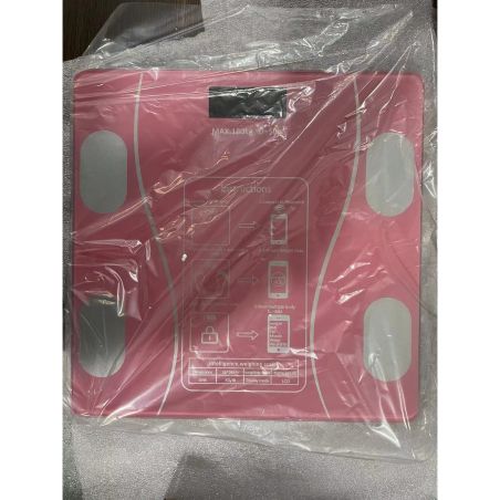 Cantar Electronic Inteligent De Baie Flippy Cu Aplicatie Smart, Corporal, Ecran Digital Iluminat, Termometru, Suporta Maxim 180 