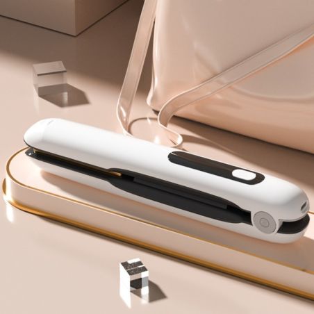Placa de Par fara Fir, Flippy, Adaptor Tip C, 4 Trepte de Temperatura, Tensiune 5V, Capacitate Baterie 5000 mAh, Indreptat, Ondu