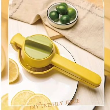 Storcator manual citrice, Flippy, pentru lamai, portocale, cu actiune dubla, usor de utilizat, material ABS rezistent, 8x10x22 c
