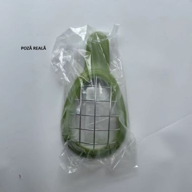 Feliator de Avocado, Flippy, pentru Taierea in Cubulete, Multifunctional, pentru Bucatarie, Otel Inoxidabil, ABS, 16x8x5 cm, Ver