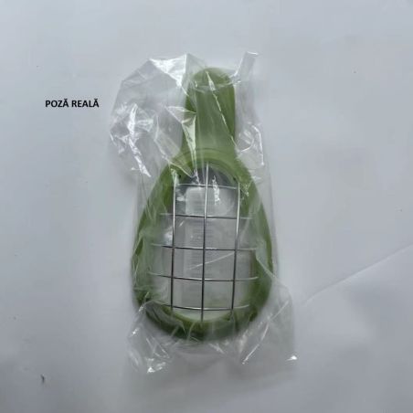 Feliator de Avocado, Flippy, pentru Taierea in Cubulete, Multifunctional, pentru Bucatarie, Otel Inoxidabil, ABS, 16x8x5 cm, Ver