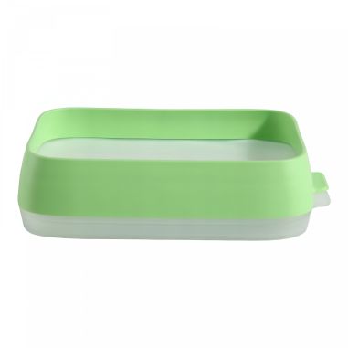 Recipient de Depozitare Alimente, Flippy, Etans, pentru Frigider, din Plastic, Mentinere Proaspata, Reutilizabil, Rezistent la T
