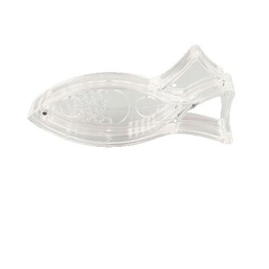 Storcator de Citrice Manual, Flippy, Rezistente, Usor de Folosit si Depozitat, Durabil, Calitativ, 12x5.2 cm, Model Peste, Trans
