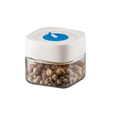Borcan din Sticla de Inalta Calitate, Flippy, Capac Ermetic, Uz Casnic, Depozitarea Condimentelor sau a Alimentelor Umede si Usc