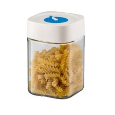 Borcan din Sticla de Inalta Calitate, Flippy, Capac Ermetic, Uz Casnic, Depozitarea Condimentelor sau a Alimentelor Umede si Usc