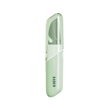 Cutit de Fructe Multifunctional, Flippy, Razatoare, Curatator Fructe-Legume, Deschizator de Sticle, 18.1x3.8x2cm, Verde