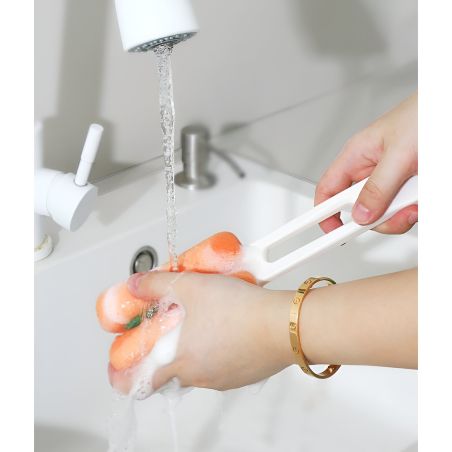 Perie de Curatat Pahare, Cani, Sticle, Flippy, cu Maner Lung si Burete, Accesorii pentru Spalarea Paielor si Capacelor, usor de 