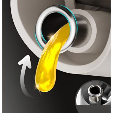 Dispenser pentru Ulei, Flippy, Deschidere si Inchidere Automata a Rezervorul, cu Inductie Gravitationala, 500 ml, 29.5x6x6 cm, A