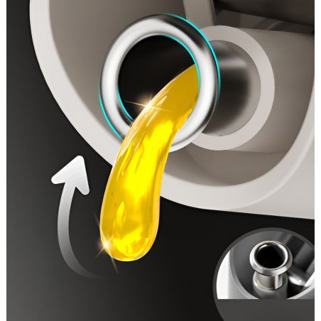 Dispenser pentru Ulei, Flippy, Deschidere si Inchidere Automata a Rezervorul, cu Inductie Gravitationala, 500 ml, 29.5x6x6 cm, A