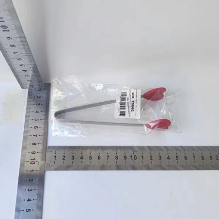 Cleste Creativ pentru Mancare, Flippy, Model Inimioare din Silicon, 14.5x3 cm, Rezistent la Temperaturi Inalte si Coroziune, Ros